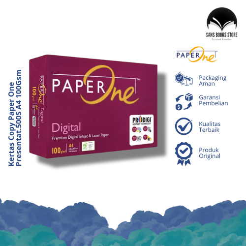 

Kertas Copy Paper One Presentat.500S A4 100Gsm