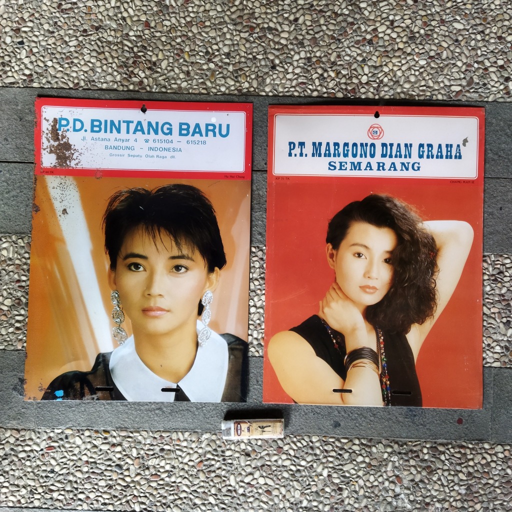 

Pajangan Vintage 2 Iklan kaleng ex kalender