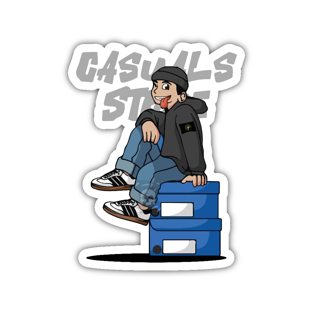 

ZV037 sticker karakter kartun anime aesthetic, stiker vinyl satuan