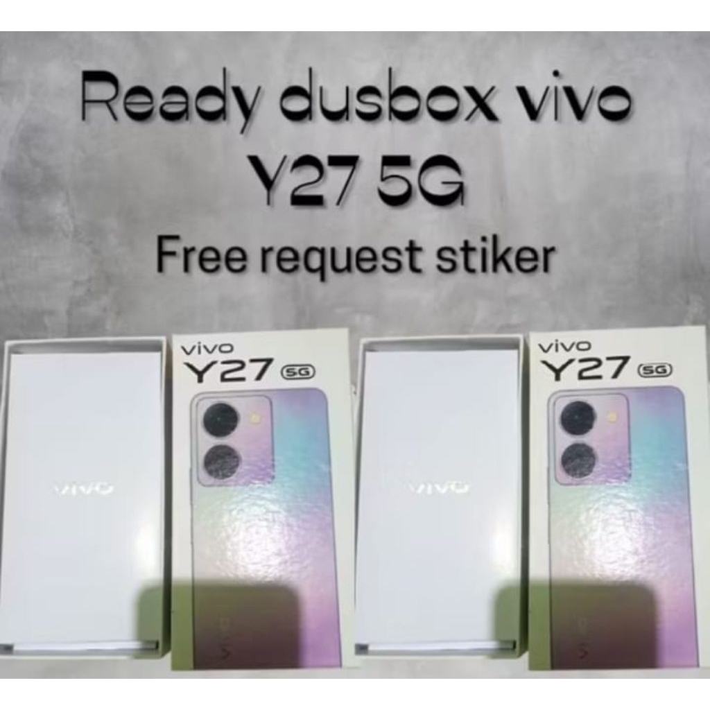

dus box vivo y27 5g free request stiker