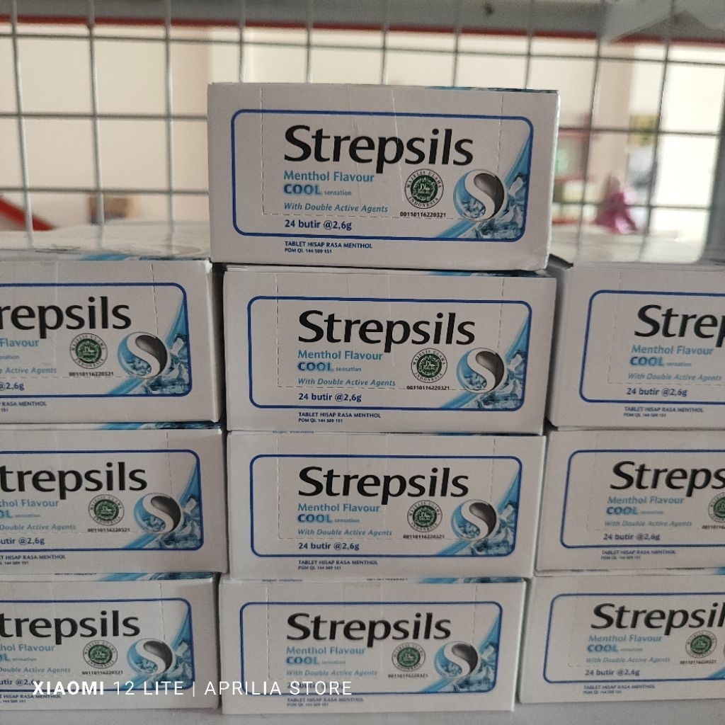 

Strepsils Menthol Cool isi 24 butir