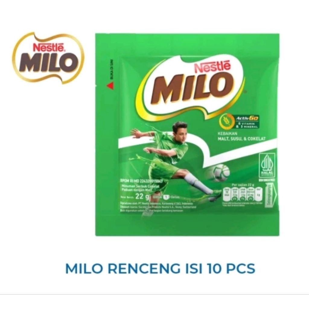 

Milo sachet 22gr