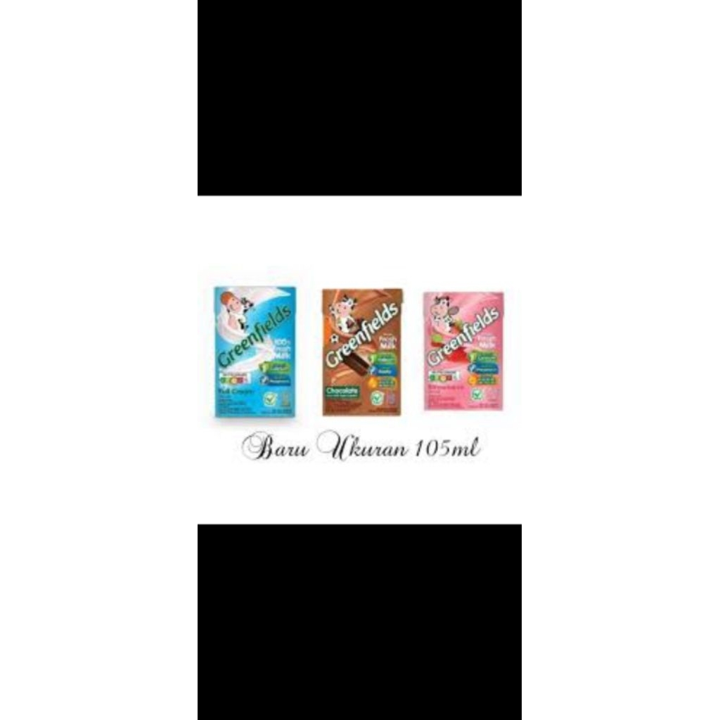 susu uht greenfields 1 karton