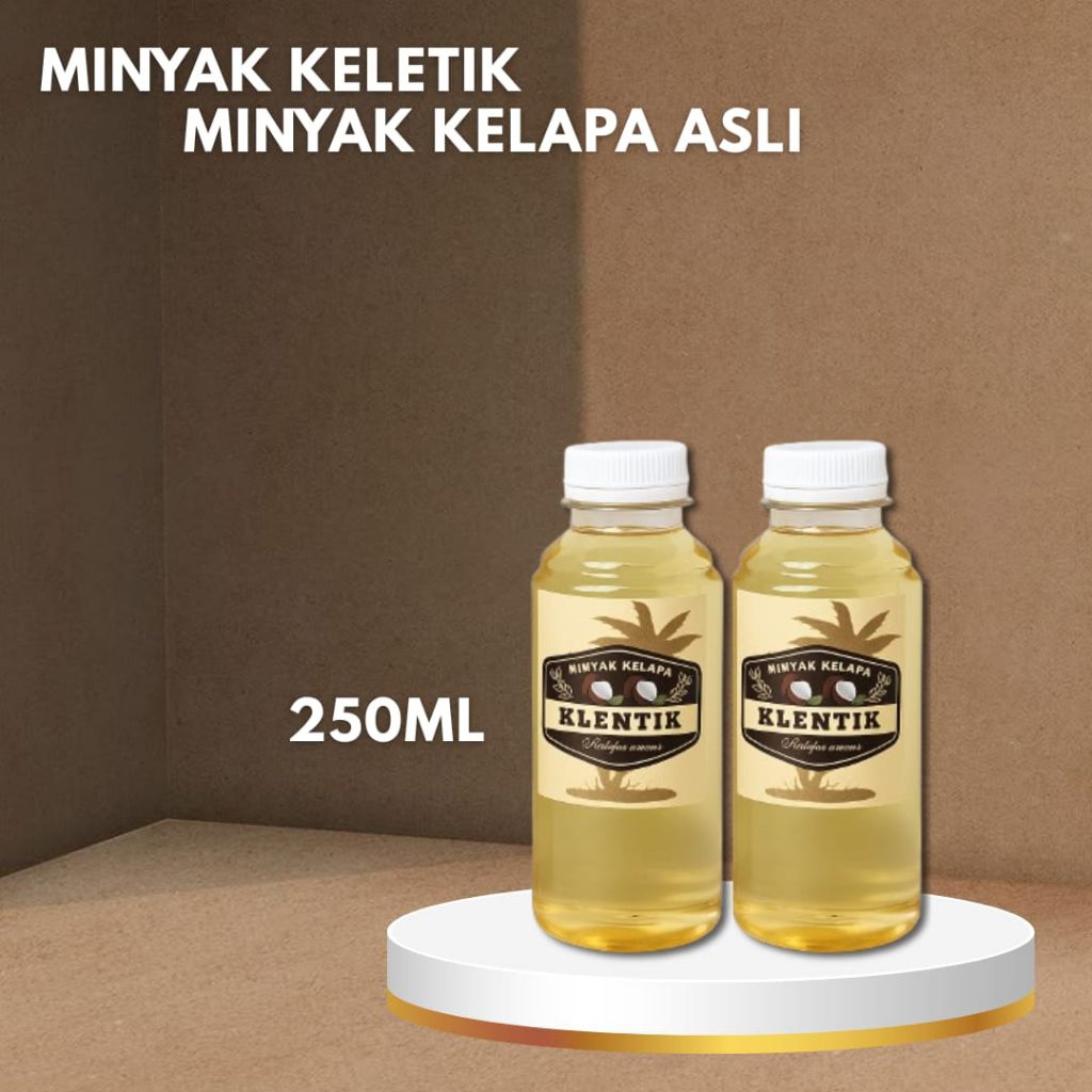 

minyak keletik kelapa murni 250 ml