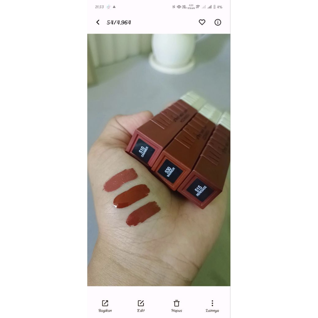 Maybelline Superstay Matte Ink Liquid 30+ Warna Long Lasting Waterproof Matte Lipstick Lipcream Make