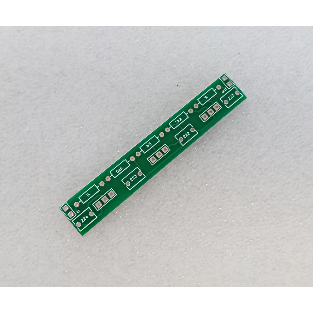 PCB Mono Pasif Tone Control