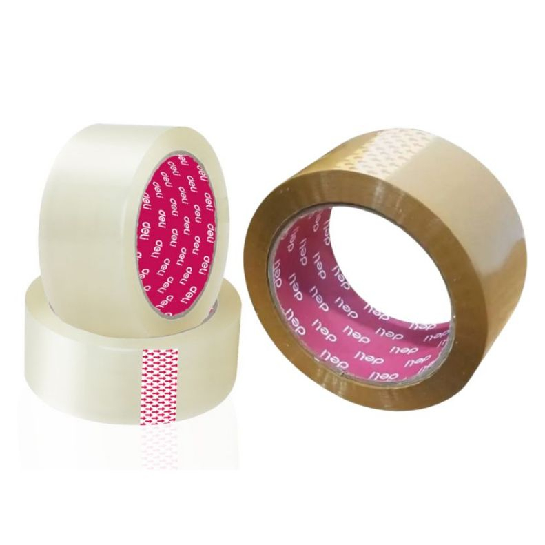 

DELI LAKBAN Coklat Dan Bening 45MM x 90Yard Full - Berfungsi Dengan Baik