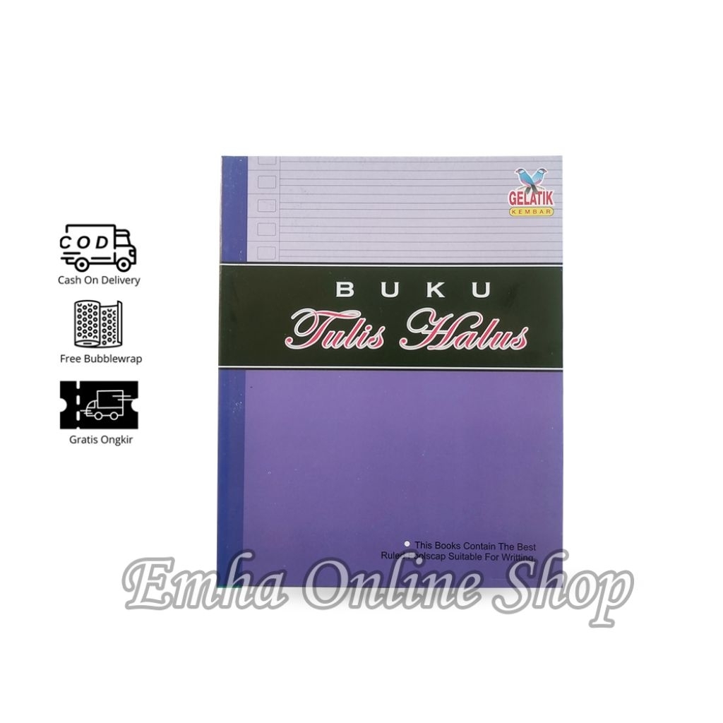 

Buku Tulis Halus Isi 38 Lembar Ecer Untuk Anak SD SMP SMA Kuliah Kantor Paper Stationery