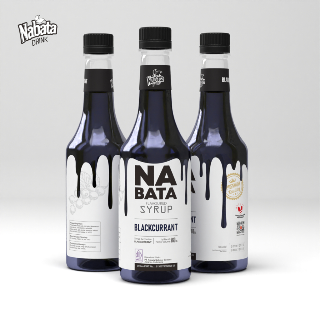 

Sirup Blackkcurrant Premium 760ml Nabata Drink - Syrup Blackcurrant Untuk Teh Cafe Restauran Hotel