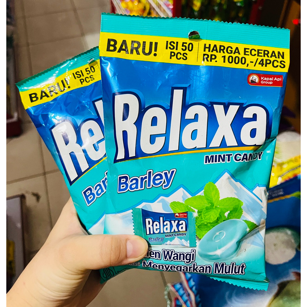 

PERMEN RELAXA MINT BARLEY & LEMON