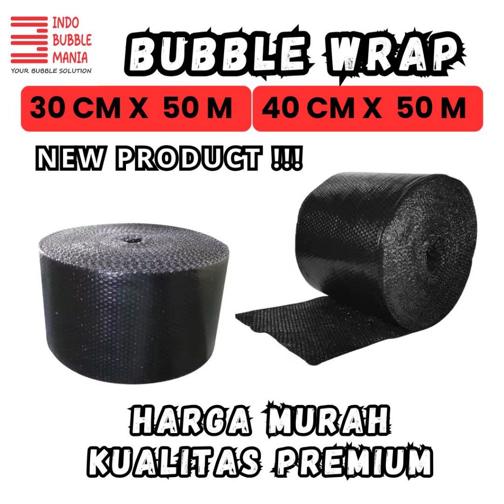 

[NEW PRODUCT] BUBBLE WRAP POTONG 30CM X50 M DAN 40CM X 50M BANDUNG
