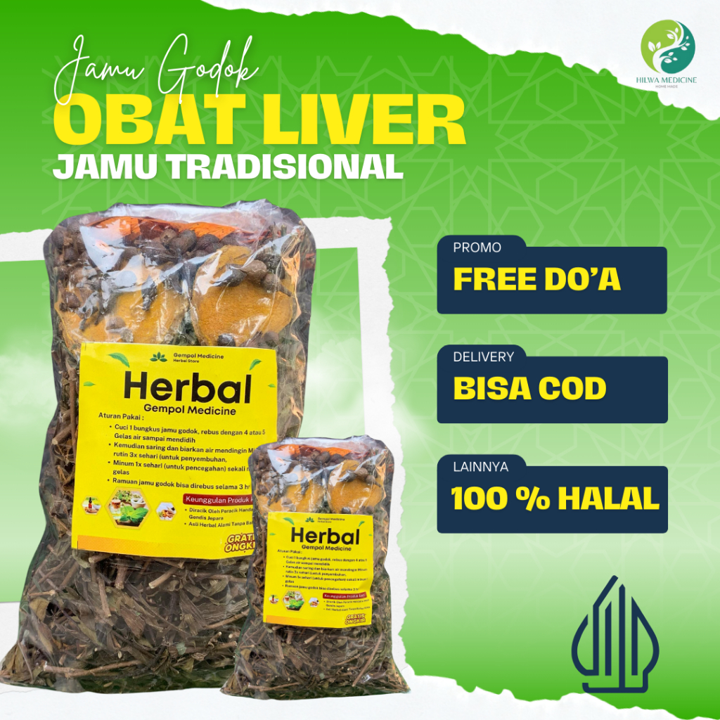 

JAMU PENYAKIT LIVER AMPUH / JAMU HERBAL LIVER / JAMU GODOKAN LENGKAP / LIVER