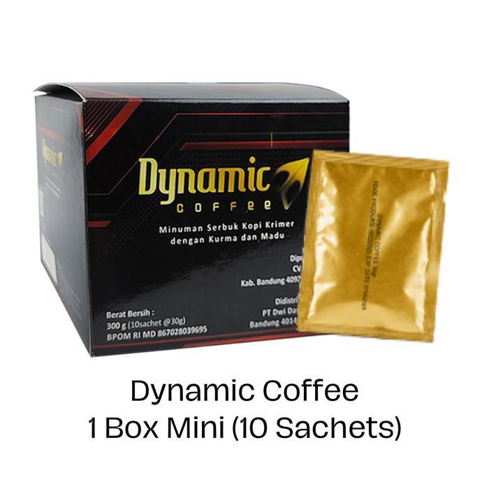 

Kopi Dynamic 1 box isi 10 sachet Kopi Dinamik Original 100% BPOM HALAL