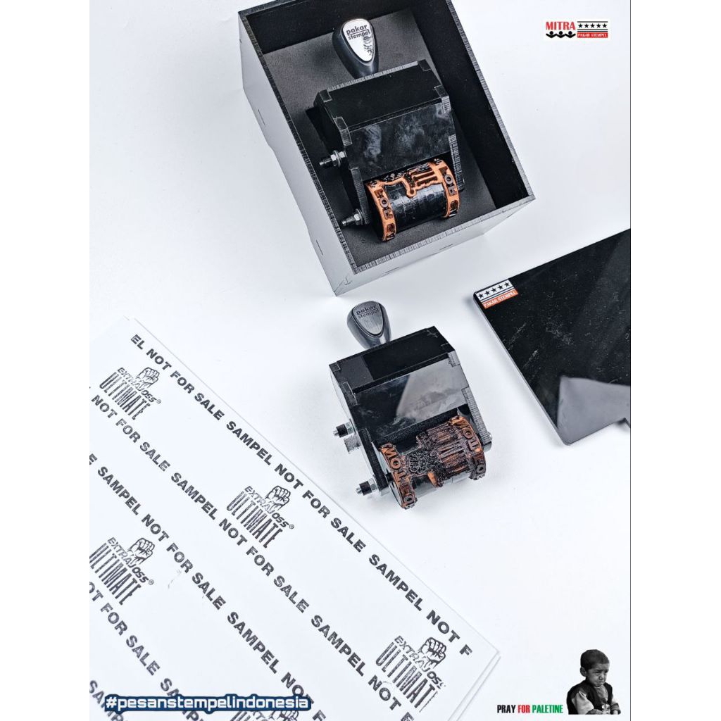 

Jual Stempel Roll Media Kertas Uk 5x10 Design Custom