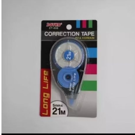 

Tipex Kertas Joyko CT-533 21M Jumbo / Tipex Roll CT-533