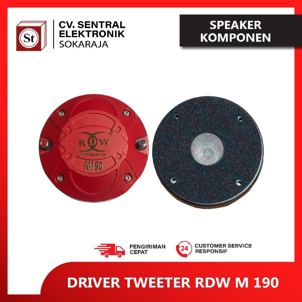 DRIVER TWEETER RDW M 190