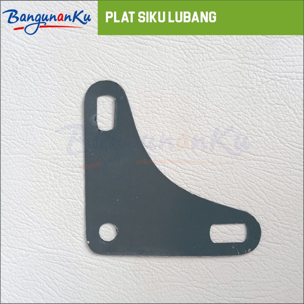 PLAT SIKU LUBANG/ PLAT SIKU LUBANG HITAM/ BRACKET SIKU LUBANG / L BRACKET / SIKU BESI LUBANG/ BRACET