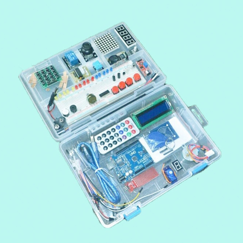 1 Set Arduino Uno R3 Starter Kit Paket Lengkap Untuk Pemula Arduino Uno R3 Compatible Kit /