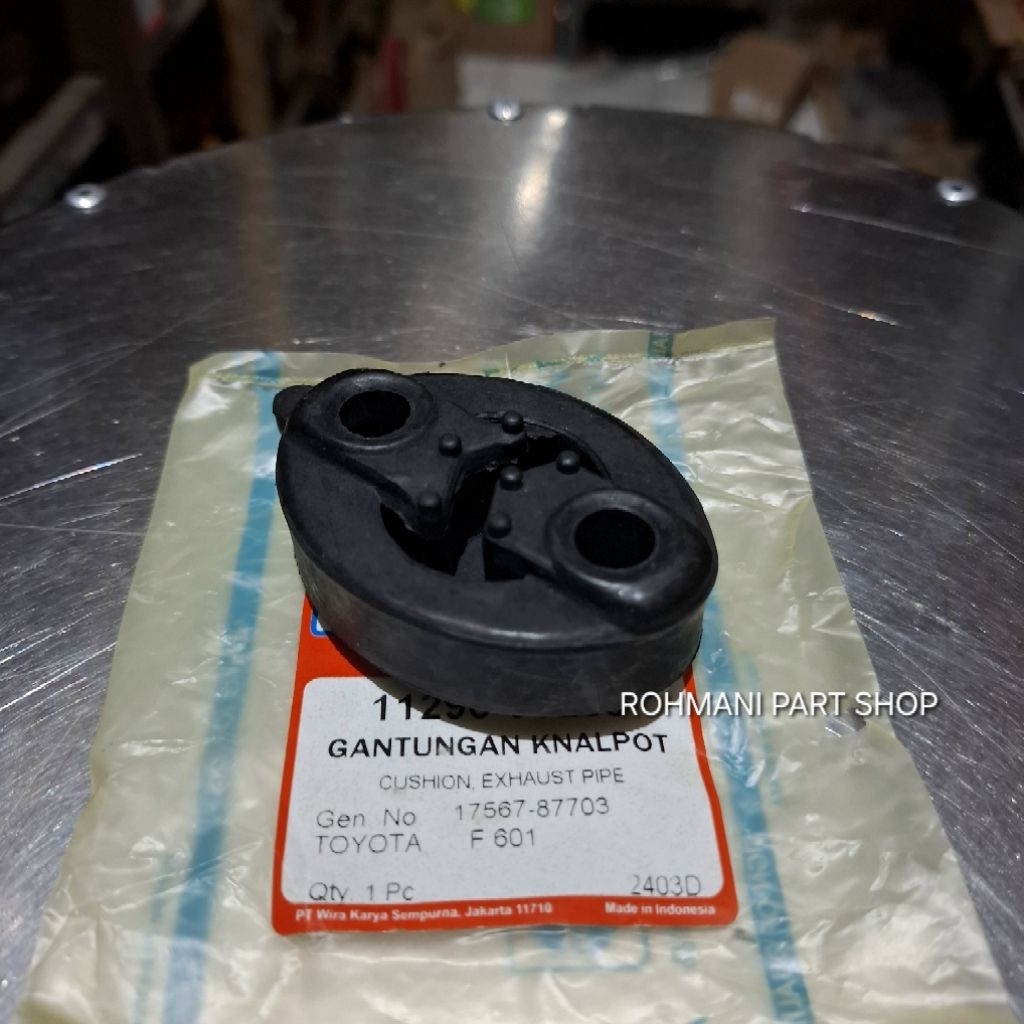 KARET GANTUNGAN KNALPOT AVANZA/TAFT/FEROZA/ZEBRA/TERIOS UNIVERSAL