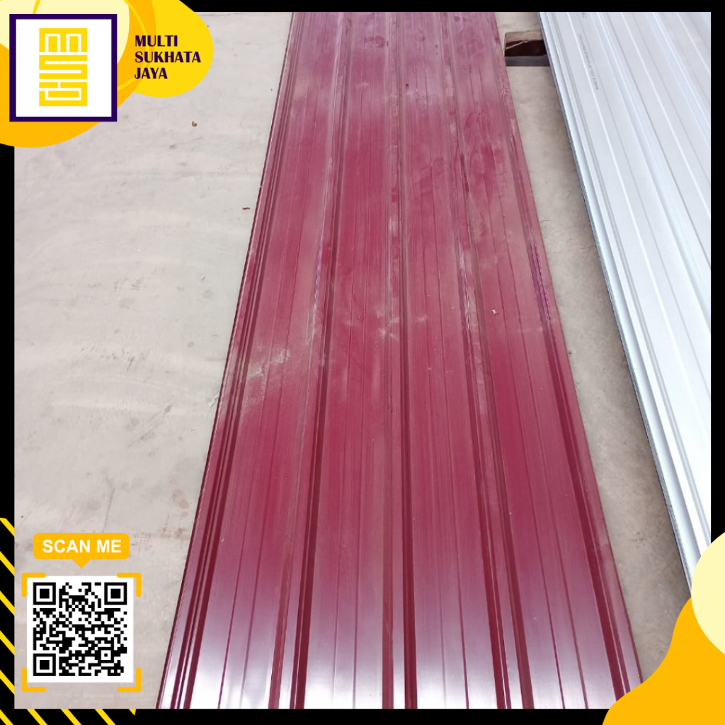 ATAP SPANDEK 0,40 PANJANG 3,4,5 DAN 6M