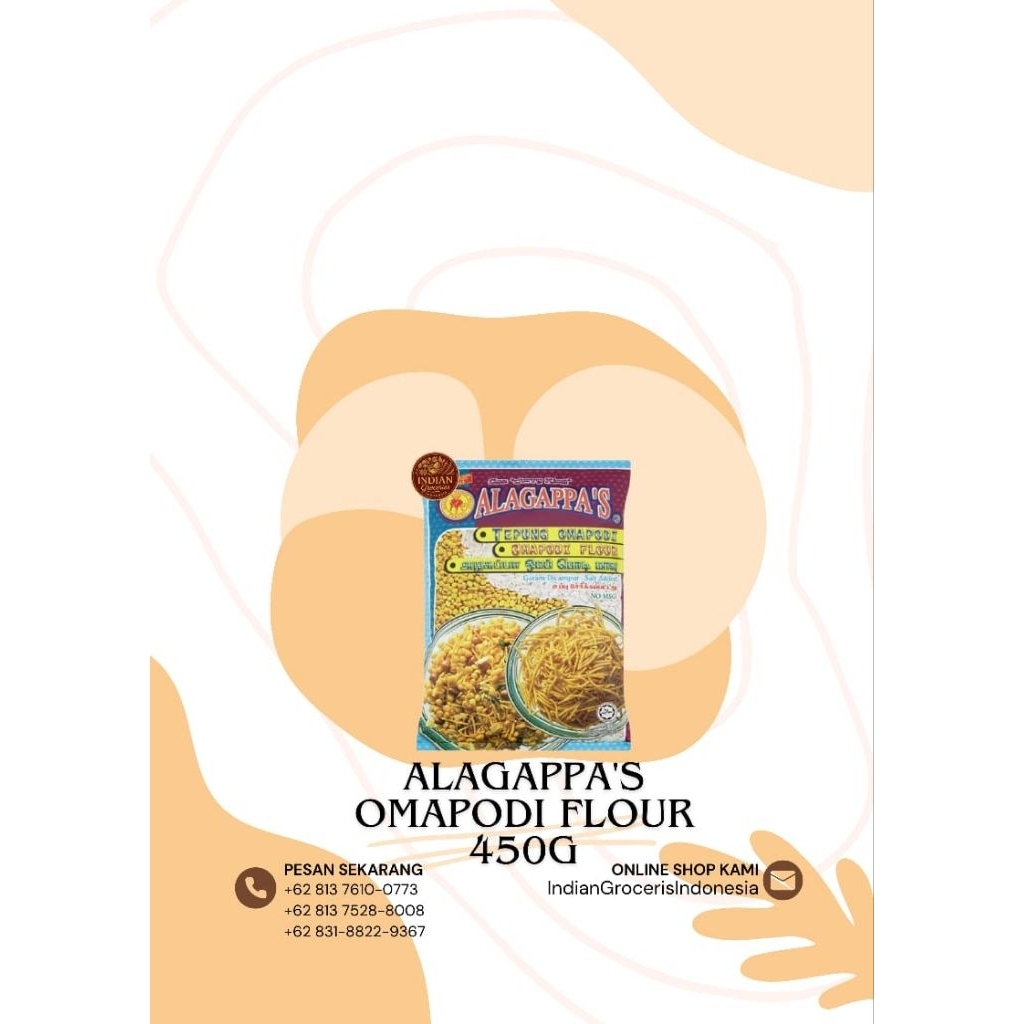 

Alagappa's Omapodi 450gr