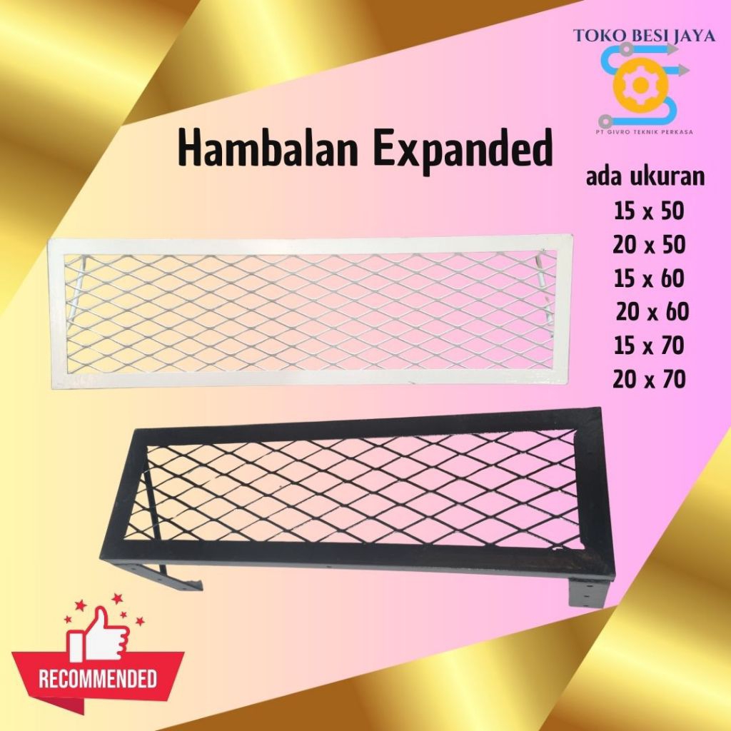 KAWAT BESI BAJA Hambalan Anti Karat Expanded