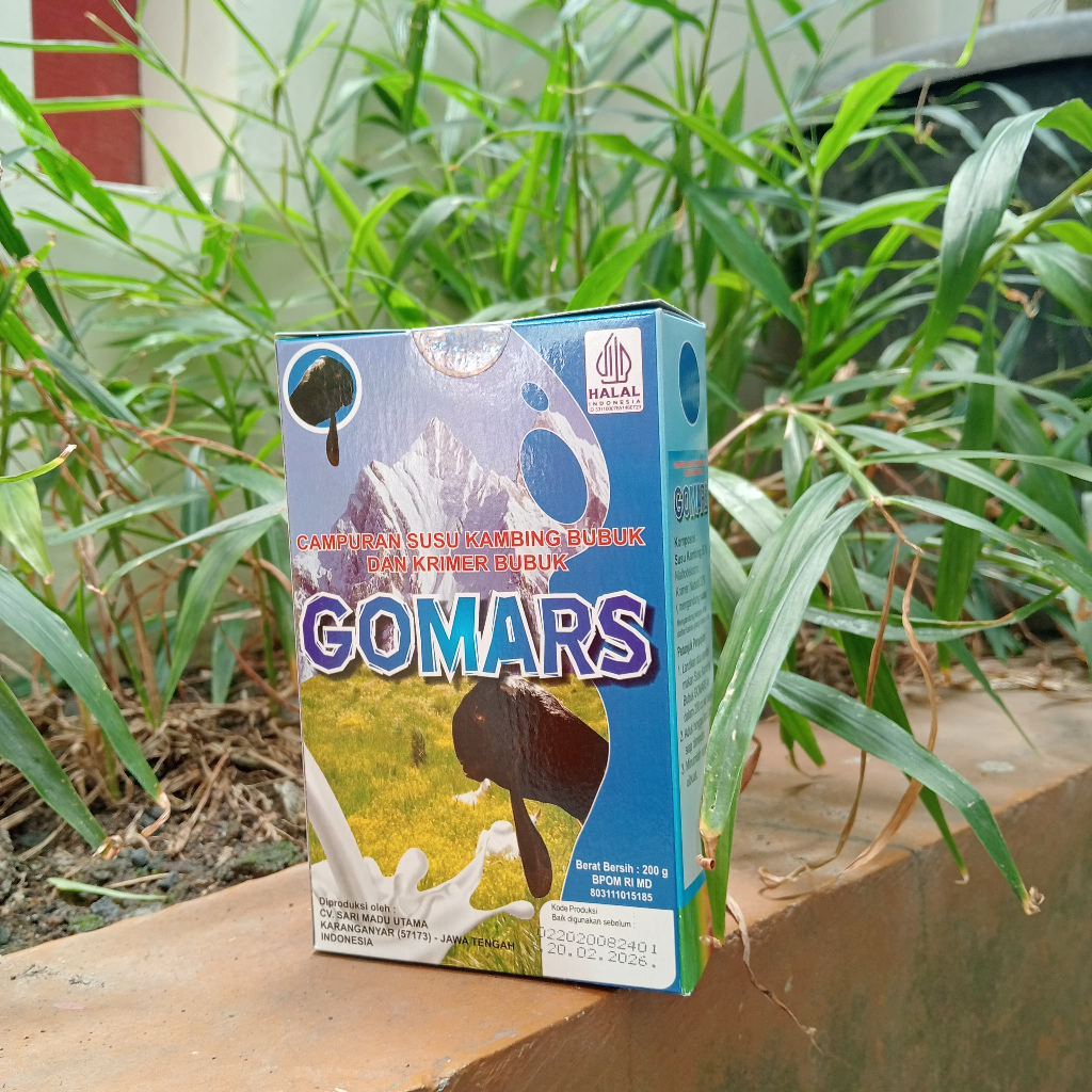 

GOMARS Susu Kambing Etawa Anak dan Dewasa Susu Bubuk 200 Gr DIY