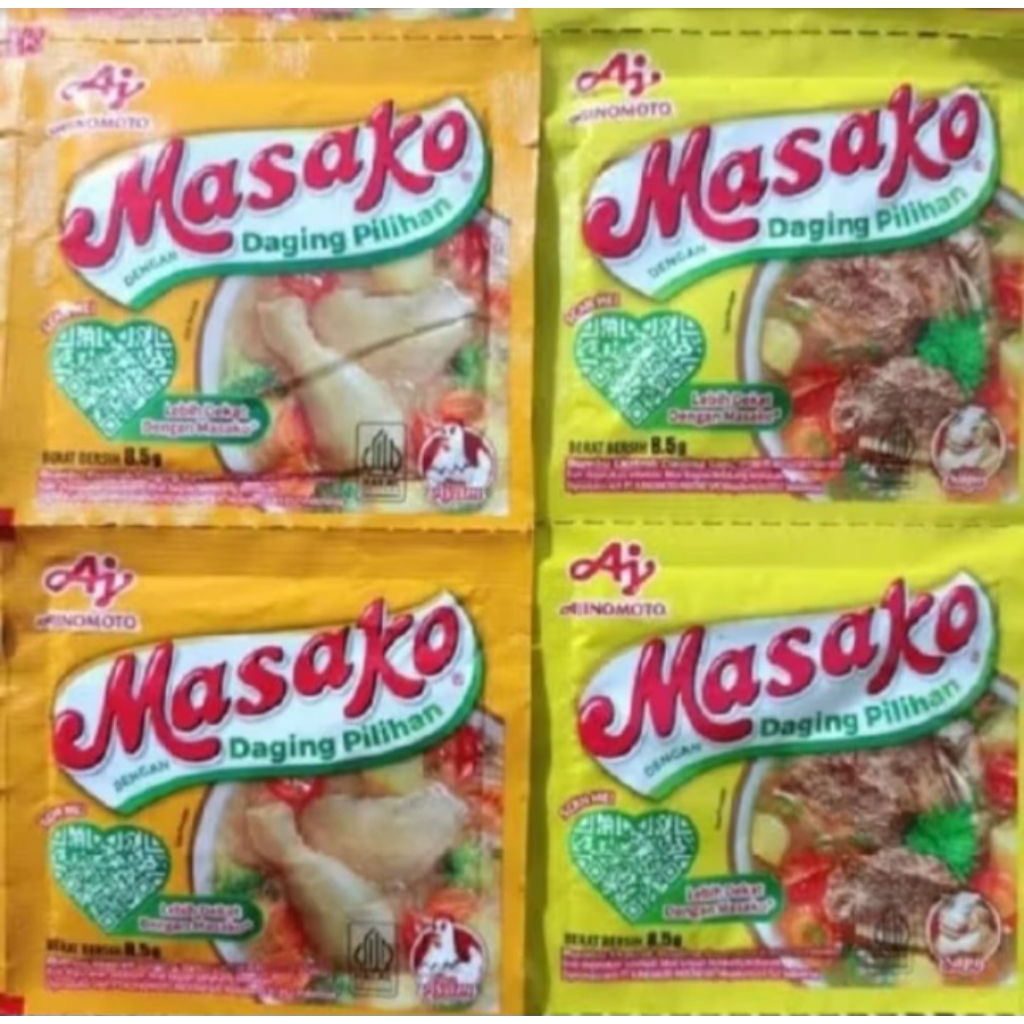 

SATUAN | Masako Bumbu Penyedap 6pcs x 8.5gr