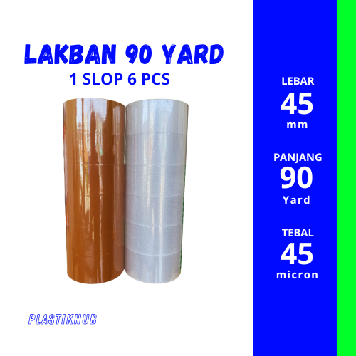 

Lakban OPP Tape 45x90Yard 1 Slop 6 Pcs