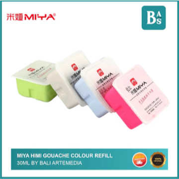

MIYA HIMI - Gouache Colour Refill 30ml - Cat Gouache Isi Ulang - SAS