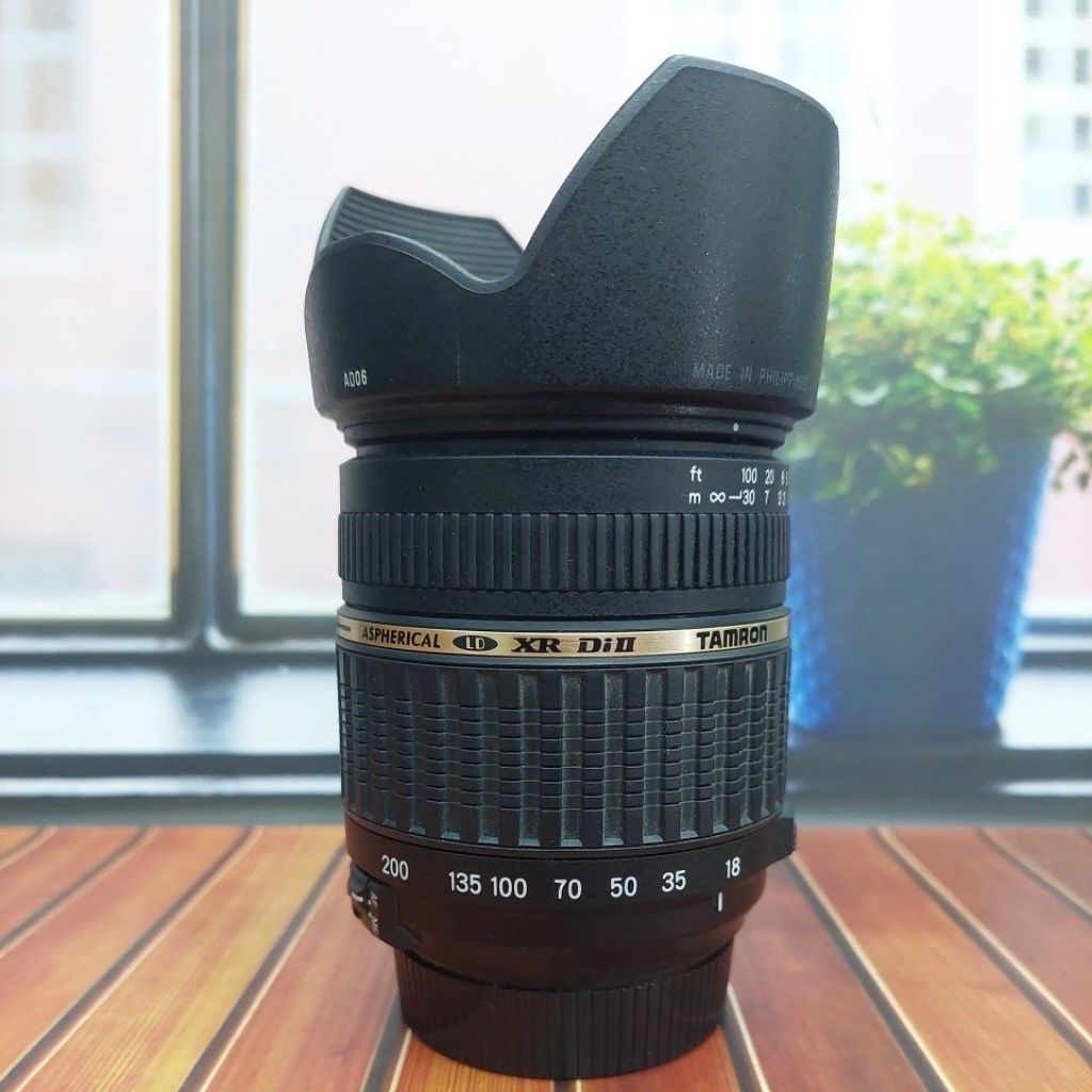 lensa tamron for nikon 18-200mm
