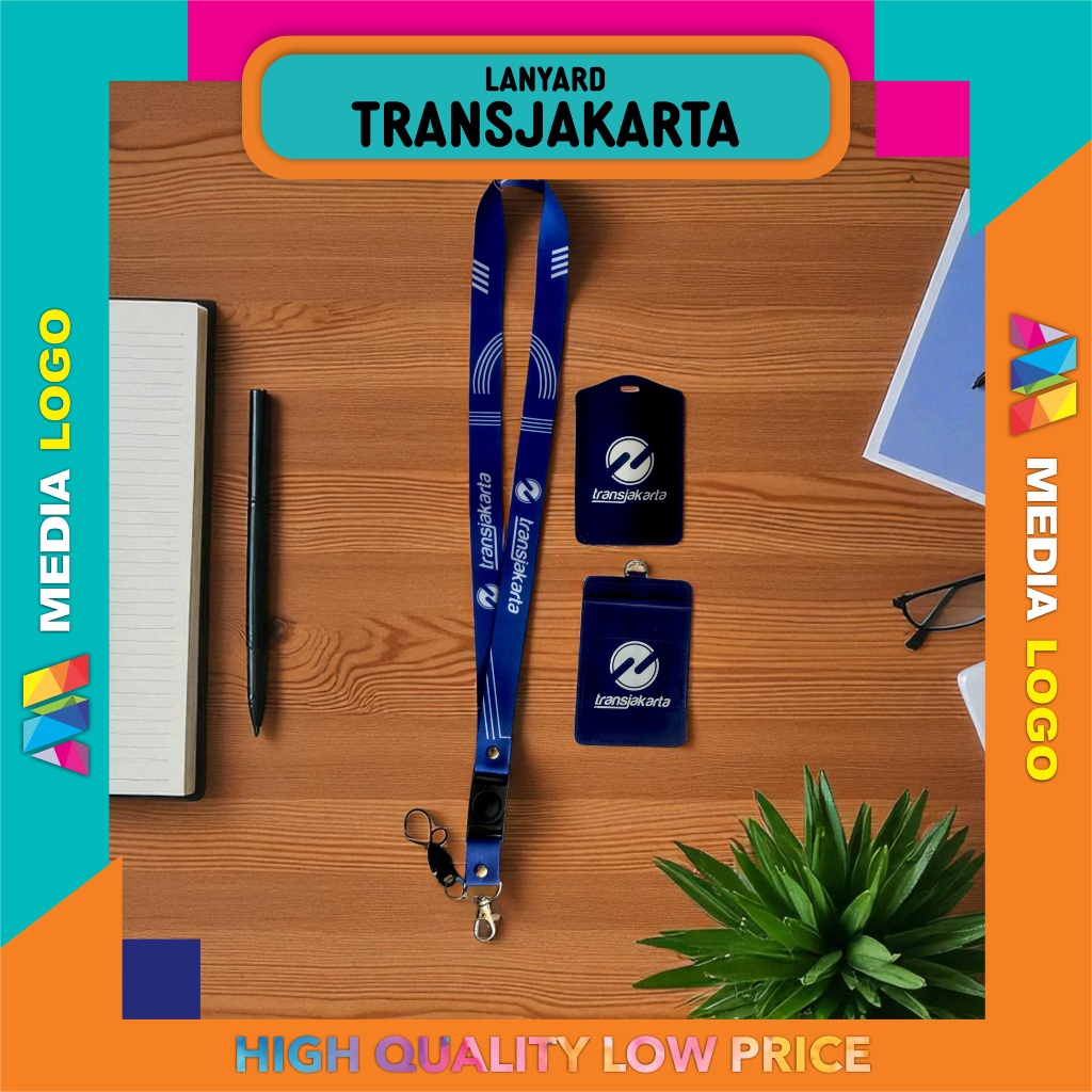 

Lanyard / Gantungan ID Card Transjakarta 2025 Terbaru Free Strap Gantungan HP/Flashdisk
