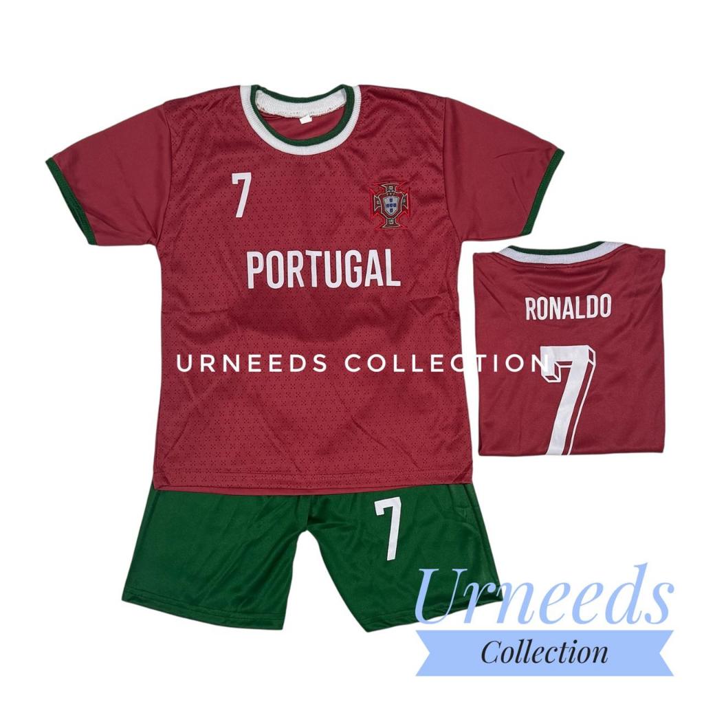 COD SETELAN BAJU BOLA ANAK TERBARU RONALDO SET SINGLET JERSEY PRTGL BAJU BOLA ANAK LAKI LAKI TERMURA