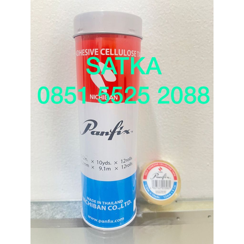 

ISOLASI SOLATIP PANFIX 1/2 inch x 10 yards