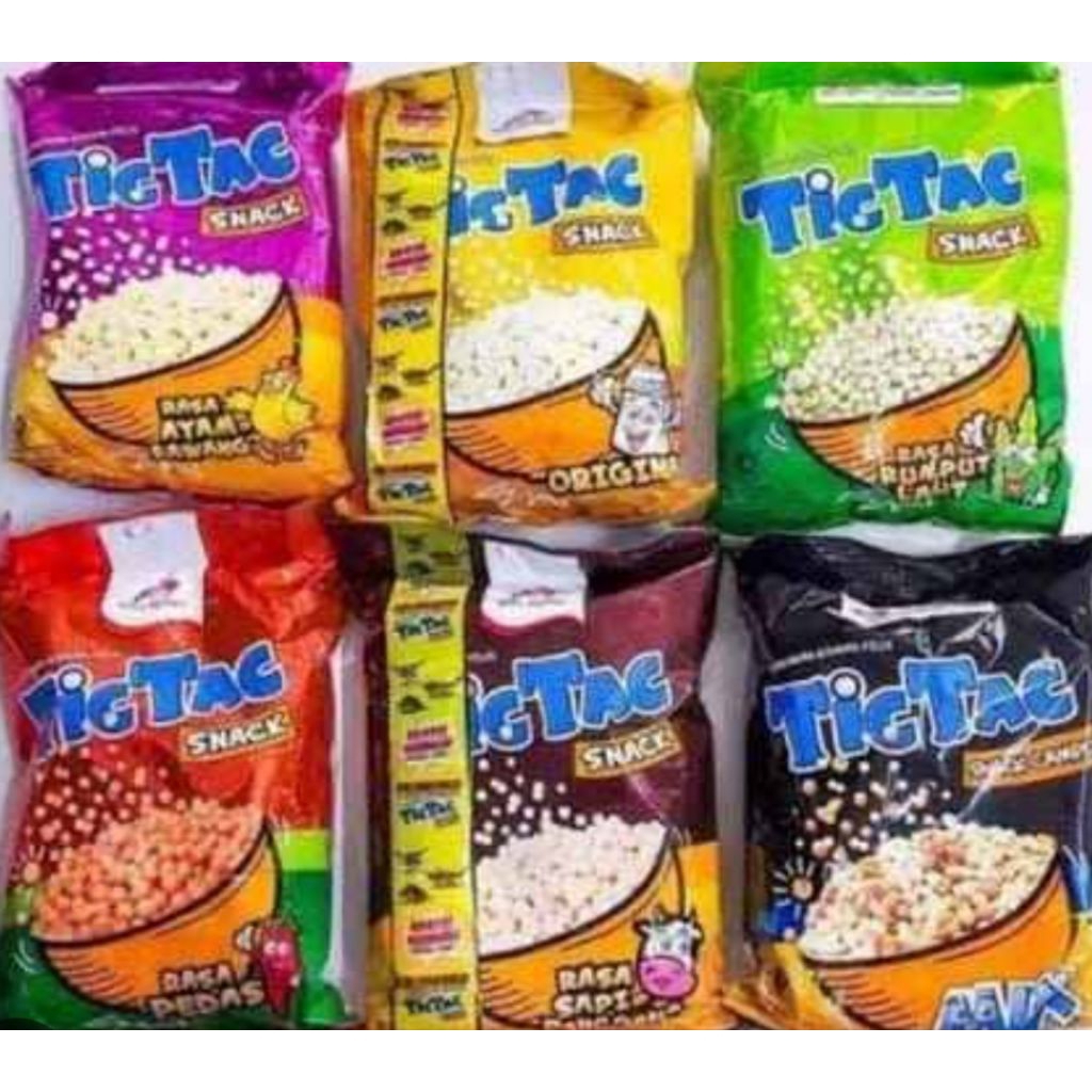 

( rentengan) snack pilus tik tak dua kelinci 1pack isi 10 pcs x 14 gram...