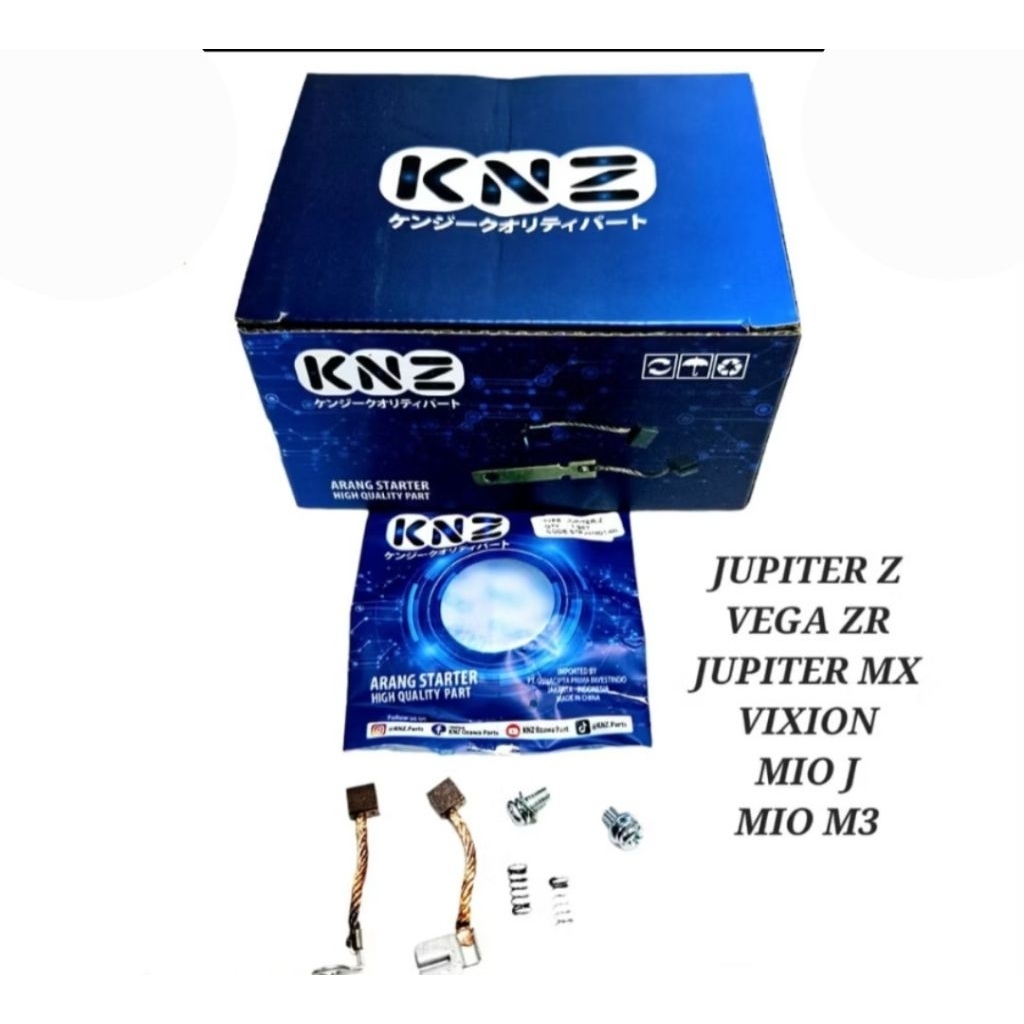 Arang Stater Arang Dinamo Kul Cuul Stater Starter Jupiter Vega ZR Mio J Mio M3 MX Vixion Merk KNZ