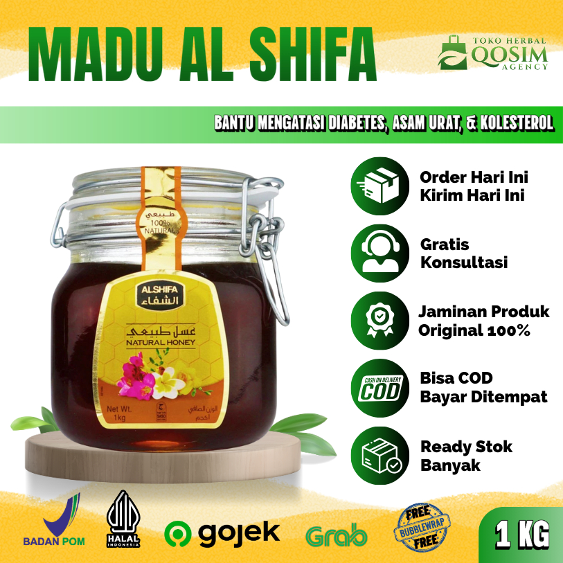 

Madu Al Shifa 1Kg Original Madu Arab Asli 100%