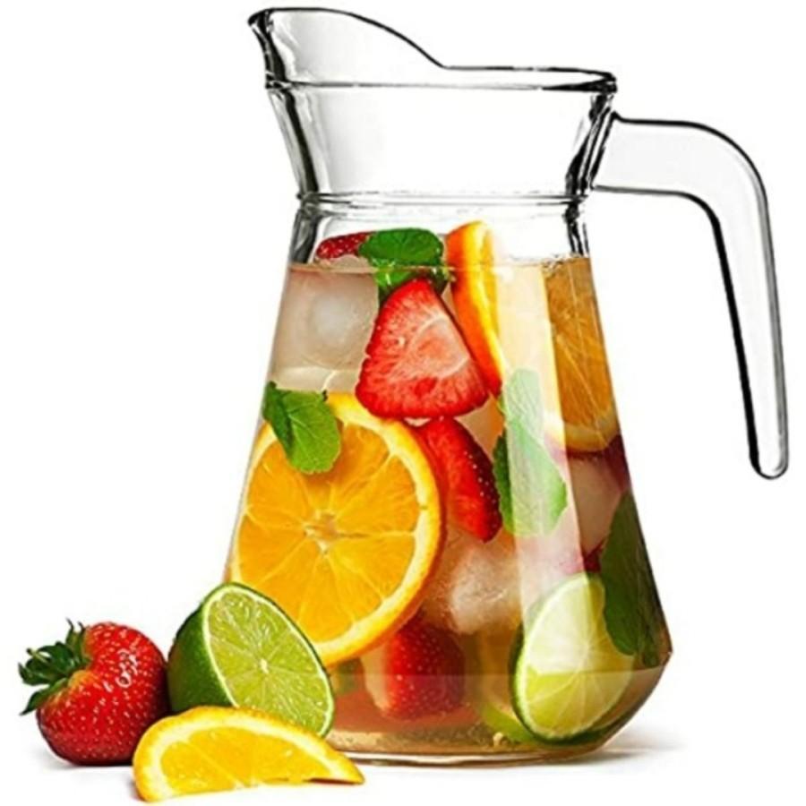 GARANSI PECAH WATER JUG KACA 1 PCS/PITCHER/TEKO KACA/PITCHER GLASS/PITCHER BESAR/JUG KACA/JUG