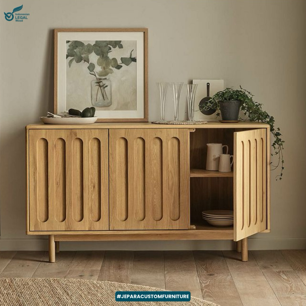 BUFET JATI CUSTOM/MEJA TV KECIL