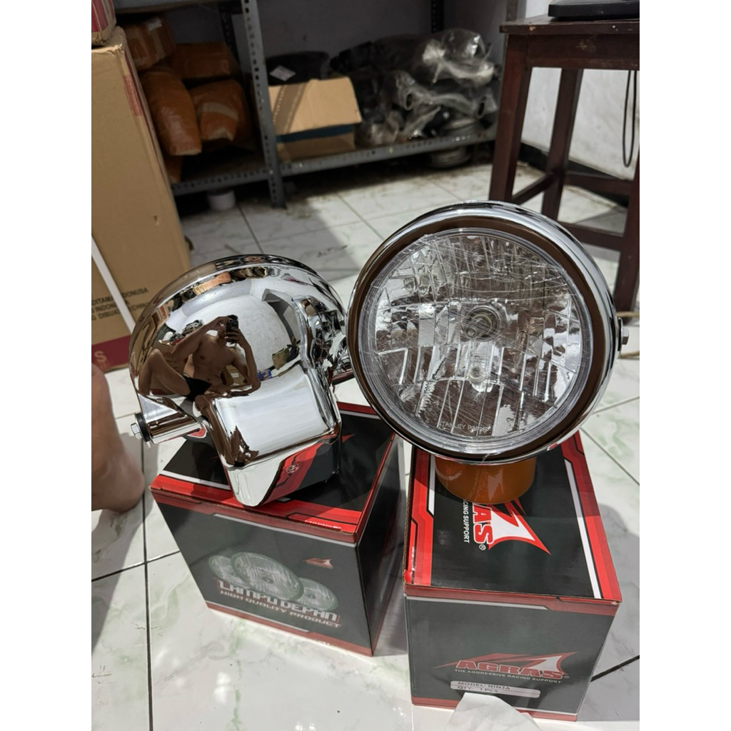lampu depan ninja r ninja ss original import reflektor headlamp depan ninja ss ninja r original