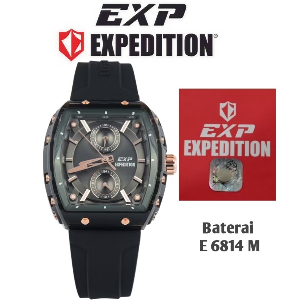 Baterai Jam Tangan Expedition Type E 6814 M