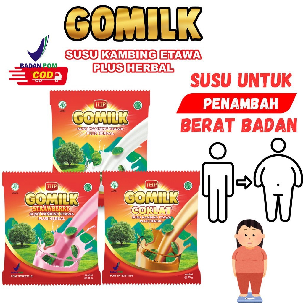 

GOMILK SACHET 25GRM ANEKA RASA SUSU ETAWA PLUS HERBAL