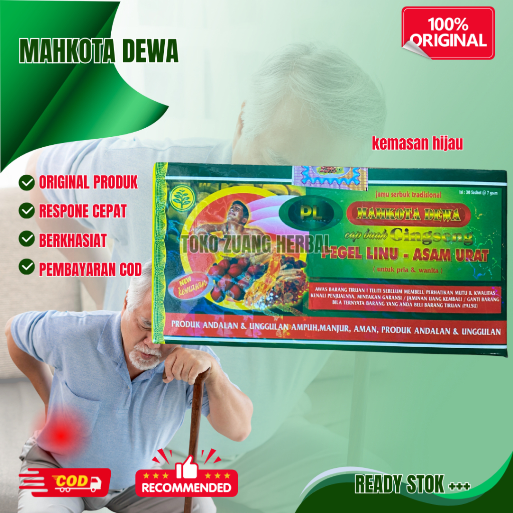 

Mahkota Dewa Isi 30 Kemasan Hijau