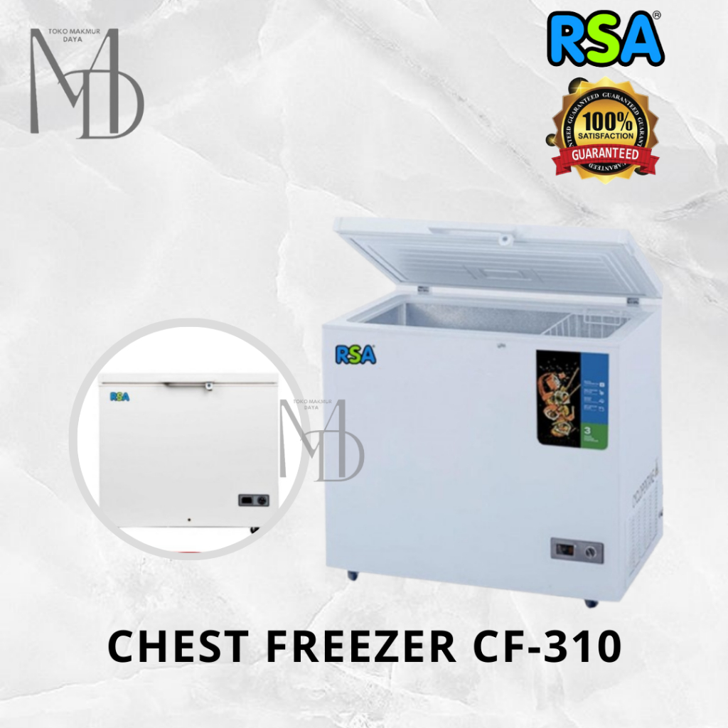 Freezer Box RSA CF 310 / CF-310 Kotak ES CF310 ORIGINAL RSA 144 Liter