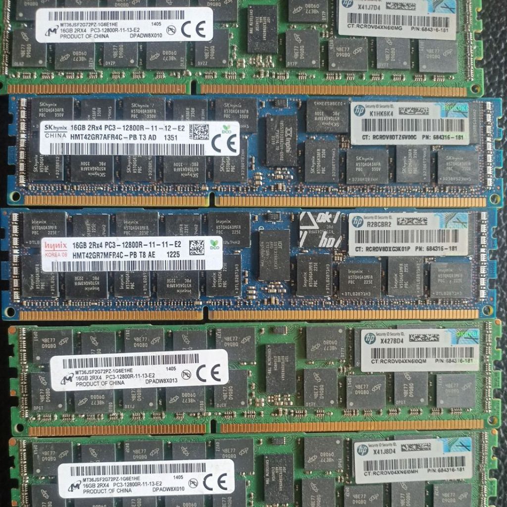 Ram Server 16gb Ddr3 Pc3 pc10600R/12800R