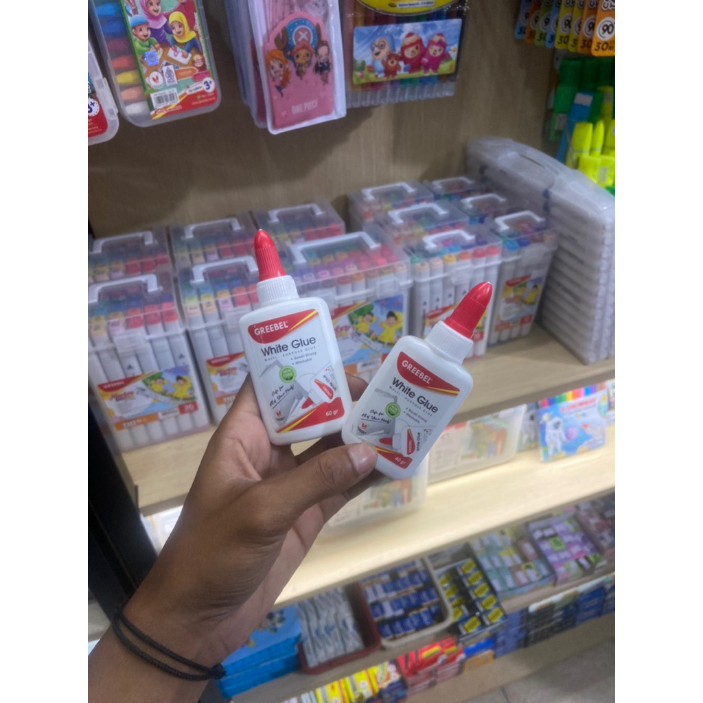 

greebel white glue lem putih serbaguna