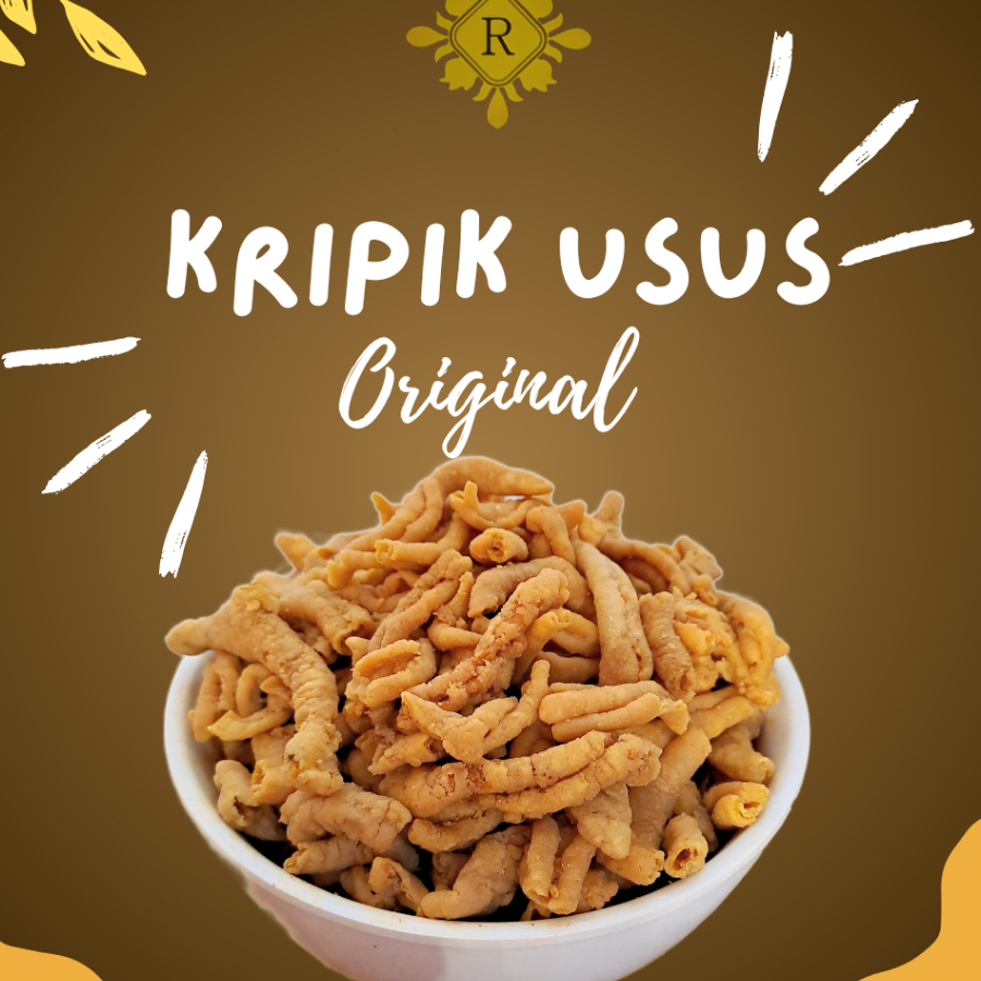 

keripik usus original asin gurih