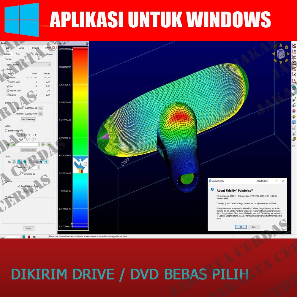 APLIKASI FIDELITY POINTWISE 2023.2.3 X64 – SOFTWARE PEMBUATAN MESH PRESISI UNTUK SIMULASI CFD