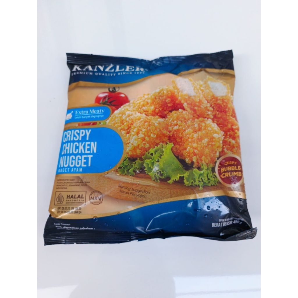 

KANZLER CRISPY CHICKEN NUGGET 450g