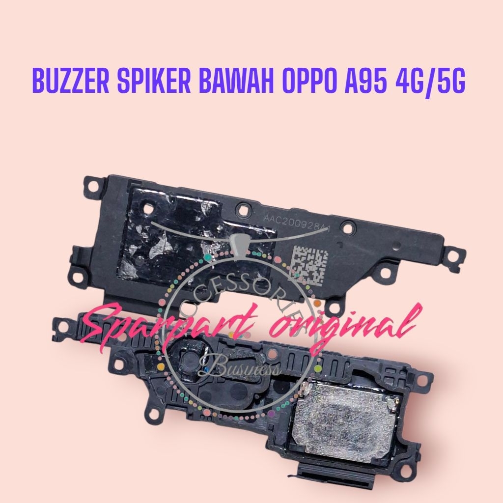 BUZZER SPIKER MUSIK BAWAH OPPO A95 4G/5G SET NEW